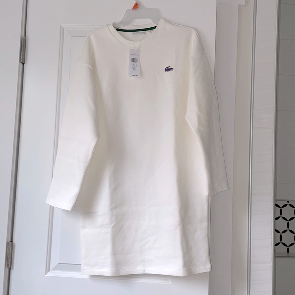 NWT White Lacoste Dress